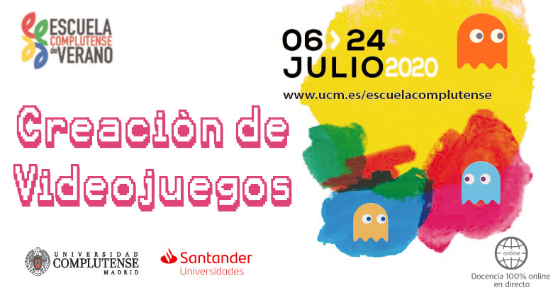 Logo Curso de Verano en Creación de Videojuegos
