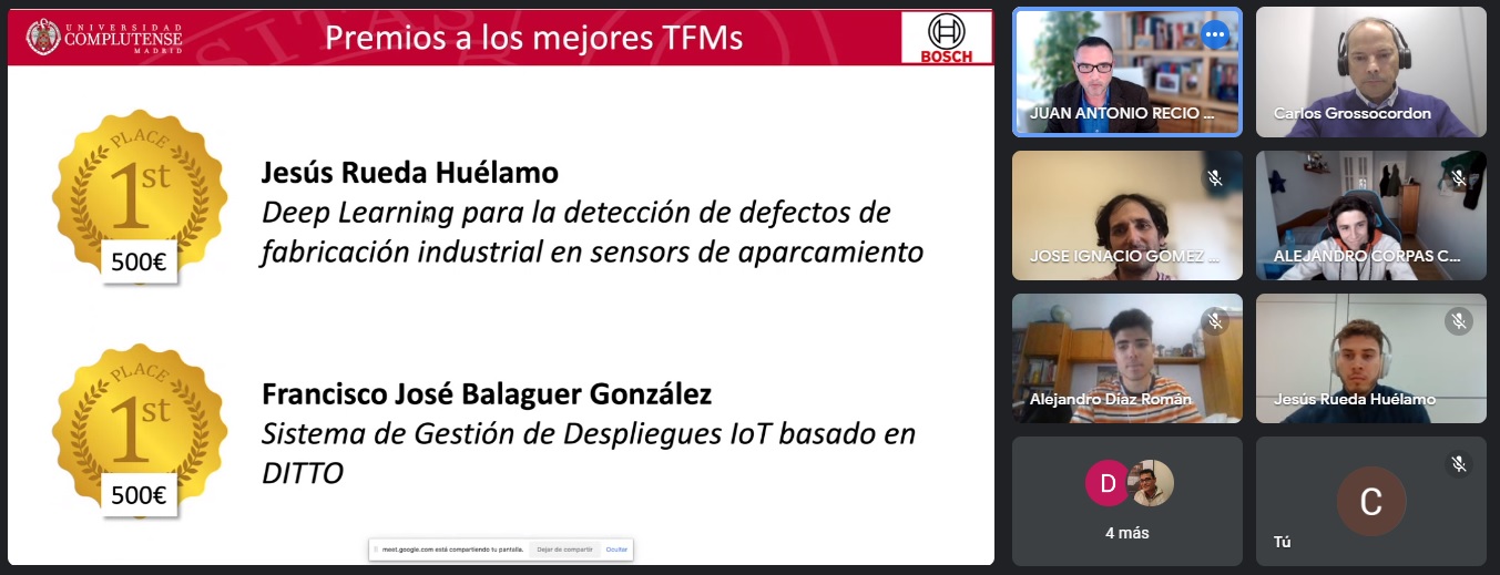 Entrega de premios TFG/TFM